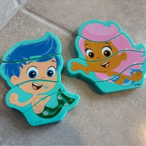 Nickelodeon Bubble Guppies Plastic Puzzle Figures
